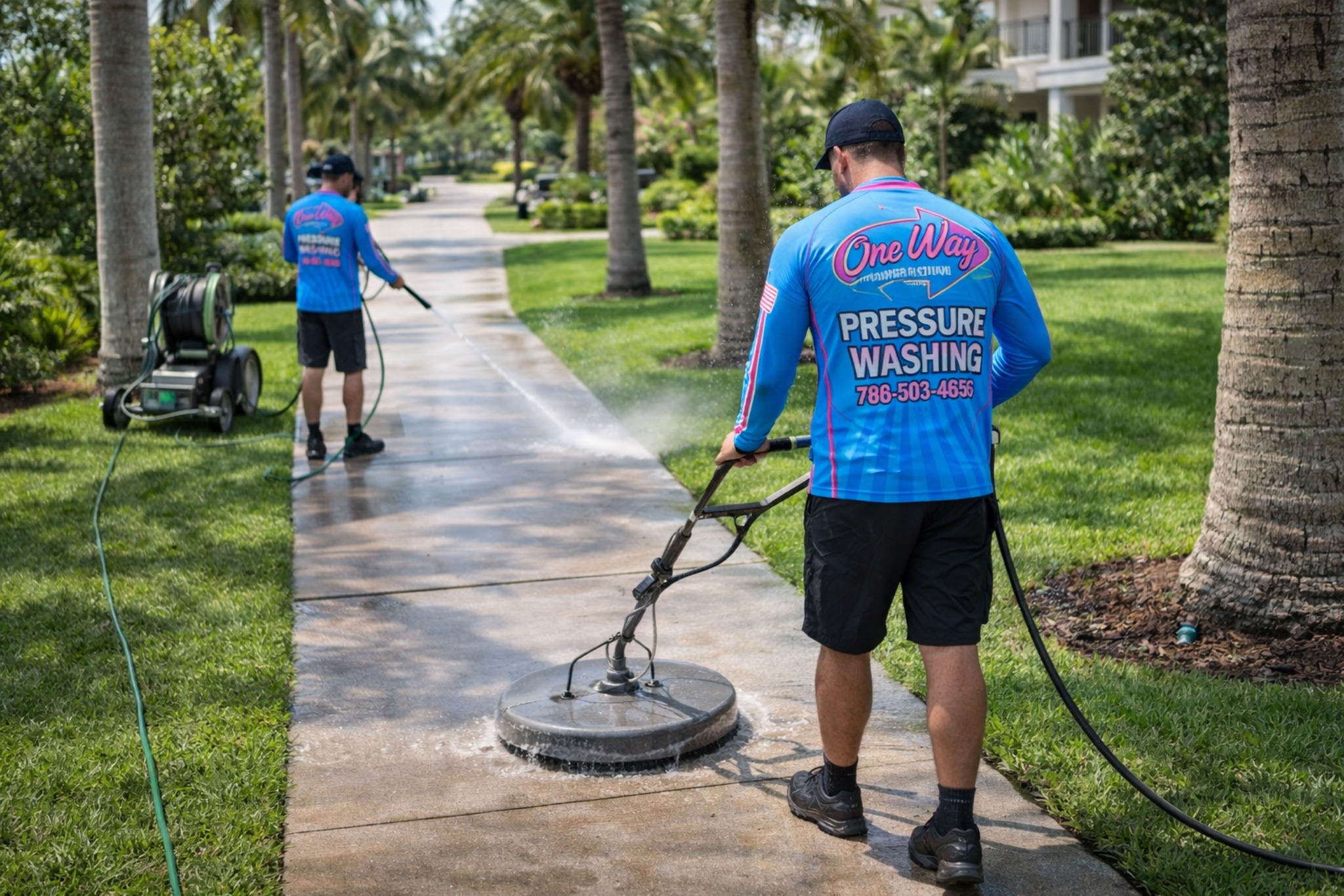 Sidewalk Cleaning